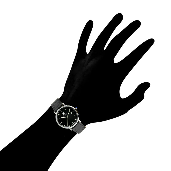 Burgdorf Collection - Silver / Black / Black