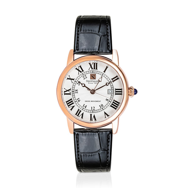 Delémont Collection - Rose-Gold / Black - S0722