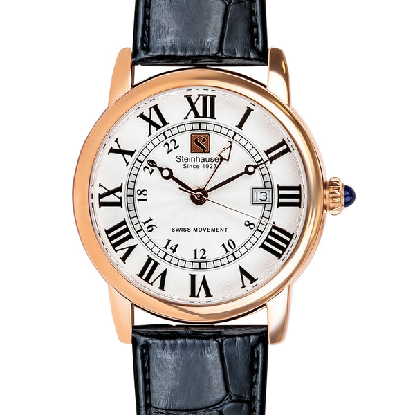 Delémont Collection - Rose-Gold / Black - S0722