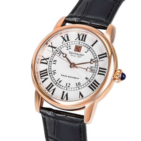 Delémont Collection - Rose-Gold / Black - S0722