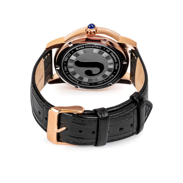 Delémont Collection - Rose-Gold / Black - S0722