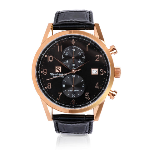 Lugano Collection - Rose-Gold / Black - S0919 – steinhausenonline