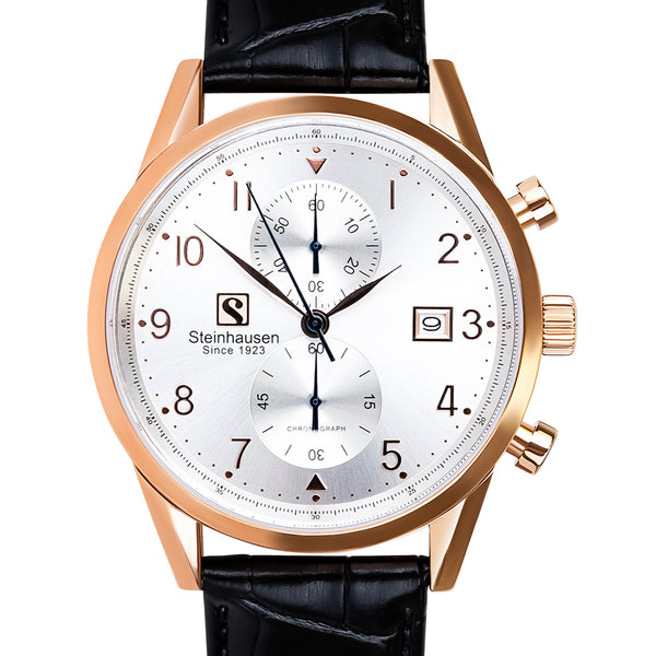 Lugano Collection - Rose-Gold / Black - S0921