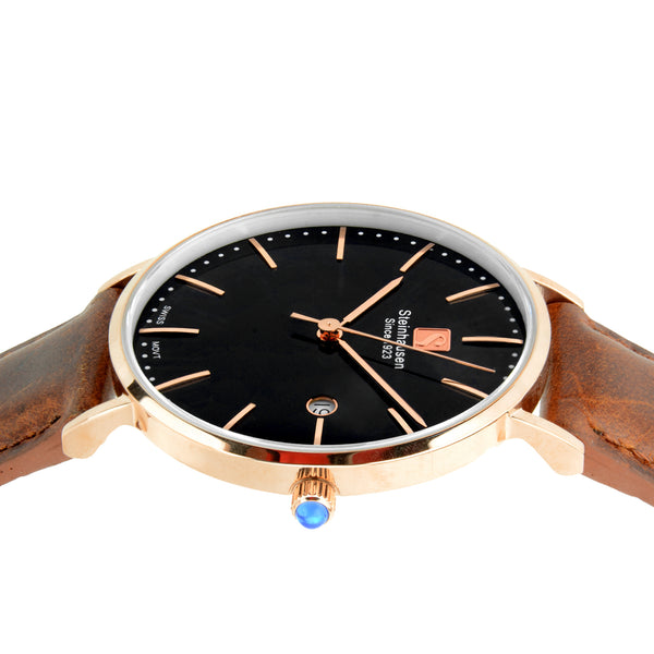 Burgdorf Collection Women - Rose Gold / Black / Brown