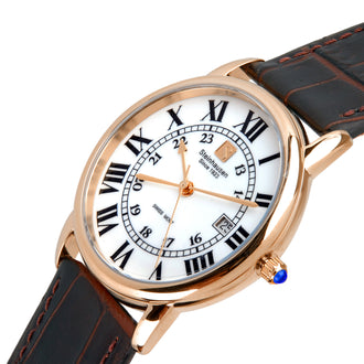 Delémont Collection - Rose-Gold / Brown