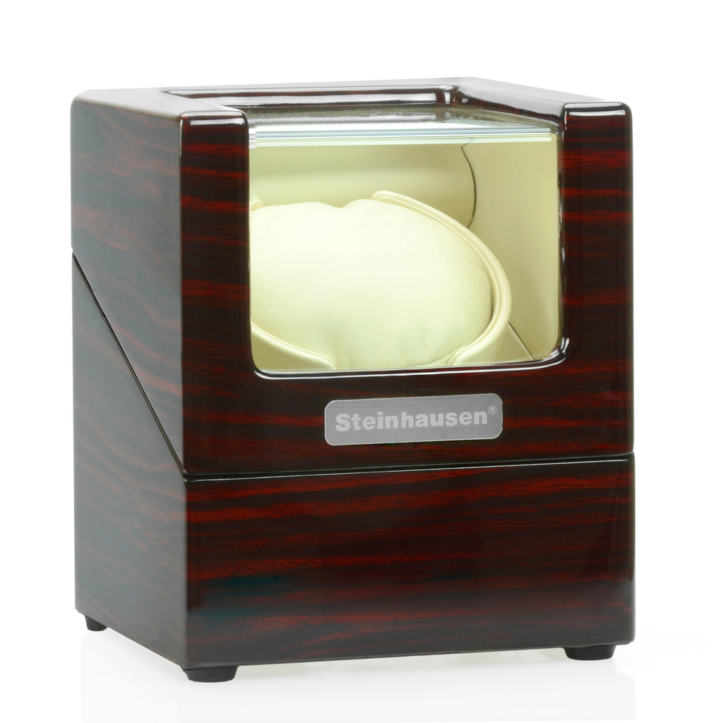 Steinhausen Heritage Single Watch Winder With Ultra Quiet Motor and Multiple Modes